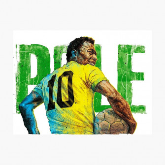 Art Pele Wallpaper Poster By Amettaclaraa