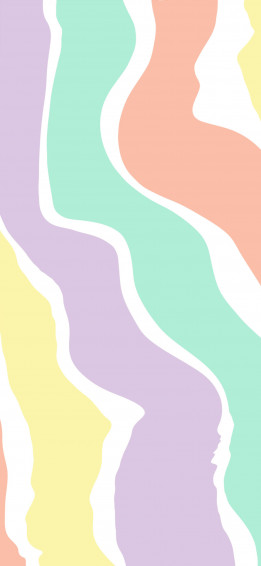 Pastel Wallpaper Aesthetic Liquid Lines iPhone
