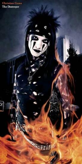 Christian Coma The Destroyer By Theblackveiledbride On