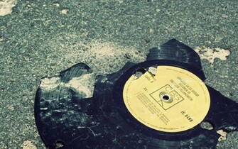 Music Vintage Wallpaper Vinyl