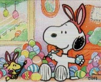 Easter Snoopy Image