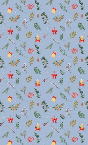 Light Blue Grey Wallpaper Christmas Winter Aesthetic