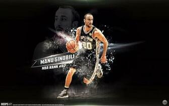 San Antonio Spurs Manu Ginobili Nba Wallpaper From Hoopsart