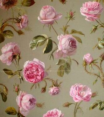 Antique French Wallpaper Inspirati
