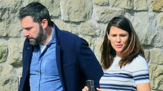 Ben Affleck And Jennifer Garner Reunite For Family Church Outing