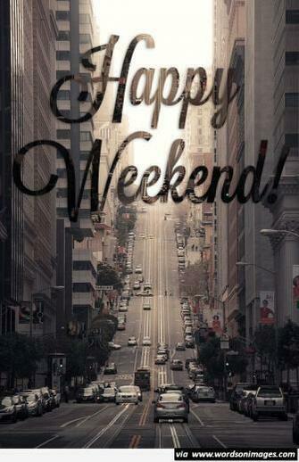 Happy Weekend HD Wallpaper Quote