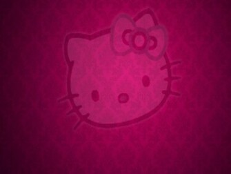 Vector Hello Kitty Pink iPad iPhone HD Wallpaper