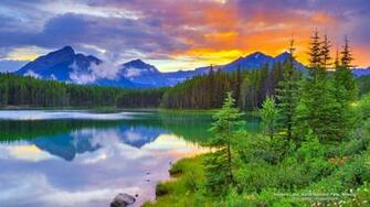Herbert Lake Banff National Park Alberta North America In
