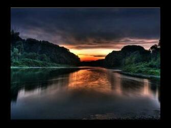 Awesome Lake Scene Wallpaper