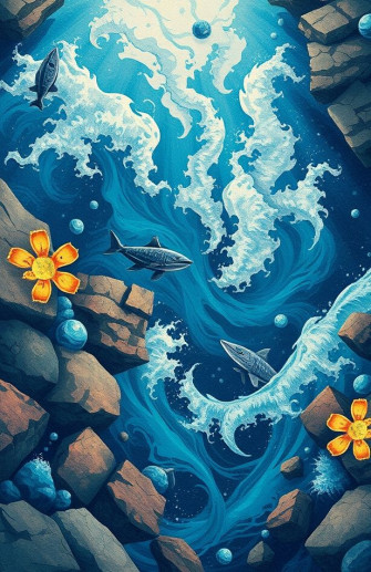 Stone Ocean Wallpaper