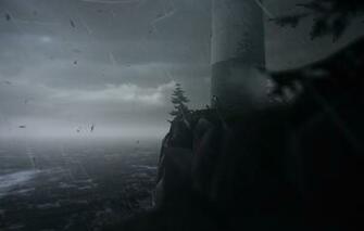 Wallpaper Life Is Strange Max Lighthouse Storm