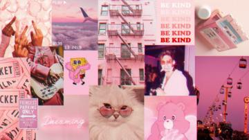 Pink Desktop Wallpaper Cute Laptop
