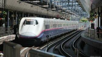 Japan High Speed Trains Desktop Wallpaper HD And Wide