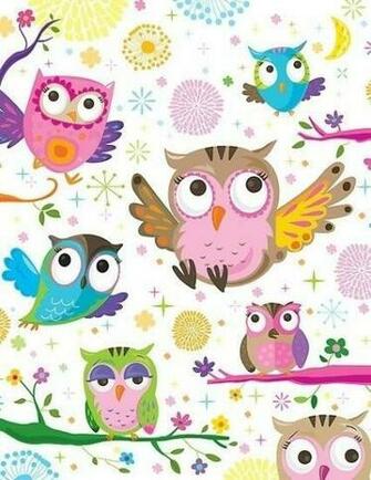 Parties Hoot Owls Wallpaper Background Prints