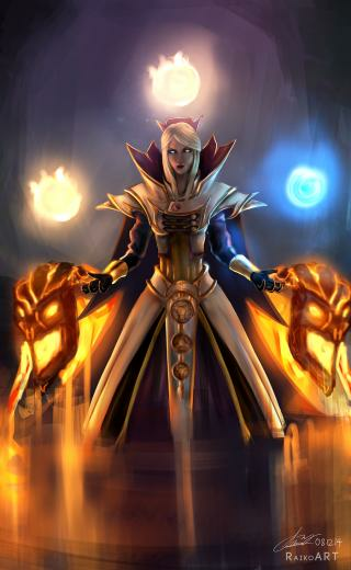 Dota Genderbends Invoker By Raikoart