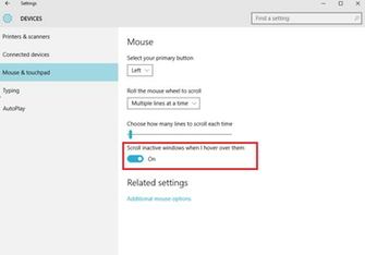 Windows Scroll Background