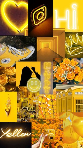 Cute Yellow Aesthetic Wallpaper