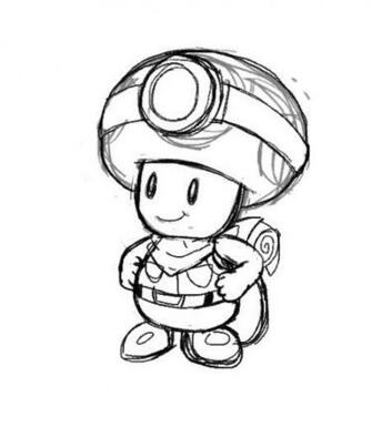 Captain Toad Coloring S