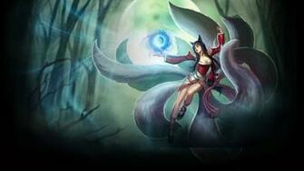 Ahri League Of Legends HDq Wallpaper