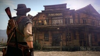 Wallpaper Red Dead Redemption John Marston