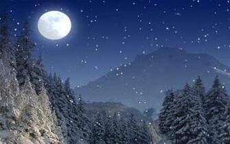 Snow Over Desktop Screensaver Works Well On Or Wide Screens