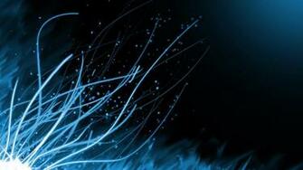 Abstract Blue Desktop Wallpaper Flip