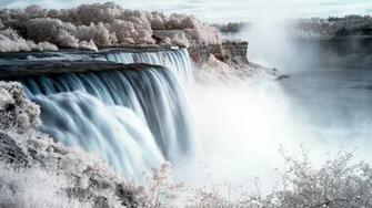 Winter Waterfall Pictures