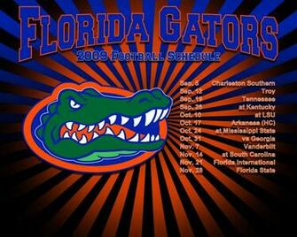 Gator Football Schedule Florida Gators Wallpaper