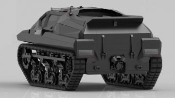 The Storm Is A Fierce Looking Amphibious Tank With Steering Wheel
