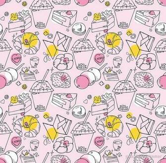Japanese Treats Art Print By Prouddaydreamer In Patterns