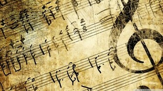 Old Music Score Wallpaper