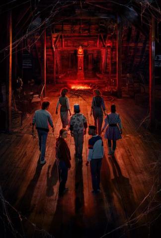 All Stranger Things Season Textless Posters Wallpaper R
