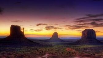 Wallpaper Sky Sunset Desert Arizona Canyon Sun Nature Picsfab