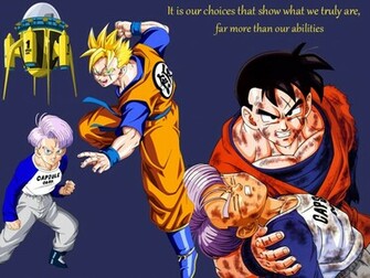 Dragon Ball Z Kai Wallpaper Gohan Trunks Saiyans Bird Studio