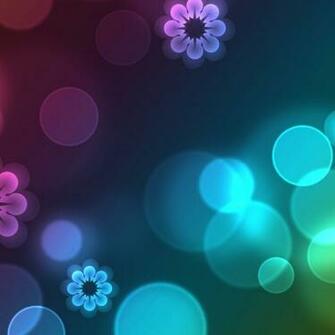 Glare Circles Patterns Colors iPad Air Wallpaper