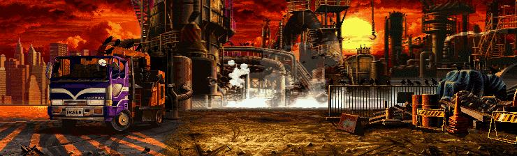 Thread Fighting Game Background Animated