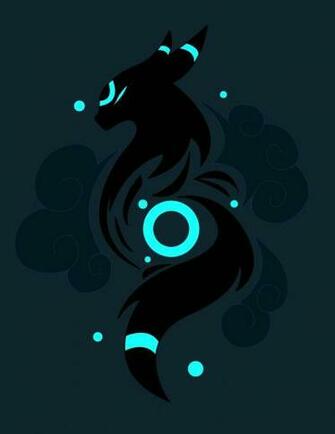 Shining Night Shiny Umbreon By Kinokashi
