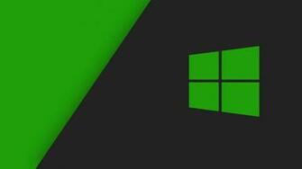 Windows Wallpaper Green Grey By Spectalfrag