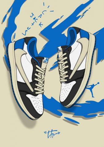 Air Jordan Low Og Fragment Design X Travis Scott On