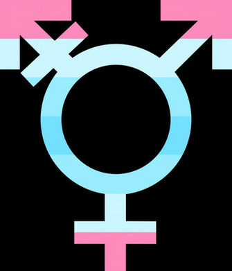 Transgender Symbol Trans Man By Pride Flags