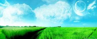 You Can Find Dreamy Spring Field Dual Monitor Wallpaper In Many