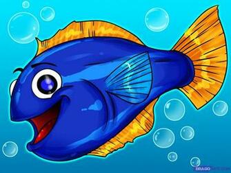 Cartoon Fish Wallpaper HD In Animals Imageci