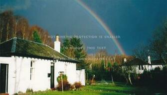 Rainbow Cottage Sunshower Roy Bridge Nature