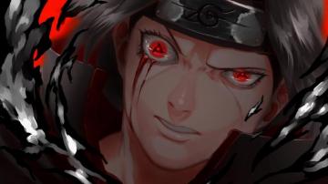 Itachi Uchiha Mangekyo Sharingan 4k Wallpaper