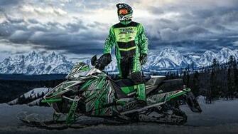 Arctic Cat Snowmobile Wallpaper Image