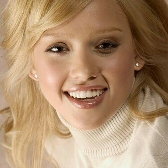 Jessica Alba White Turtleneck Picture For iPhone Blackberry iPad