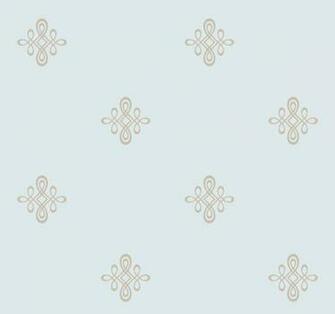 Blue Script Geo Wallpaper Wall Sticker Outlet
