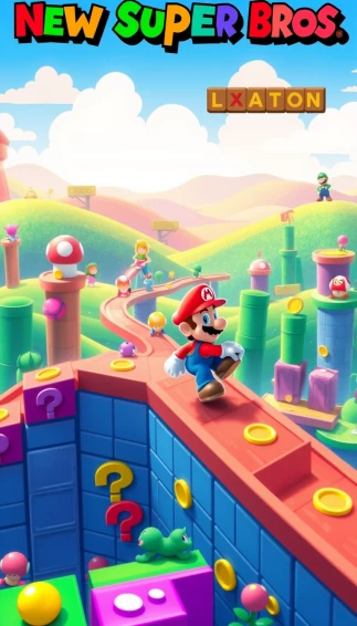 New Super Mario Bros Wallpaper