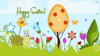 Happy Easter Background Wallpaper