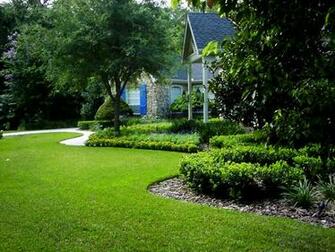Backyard Garden HD Wallpaper Background Image